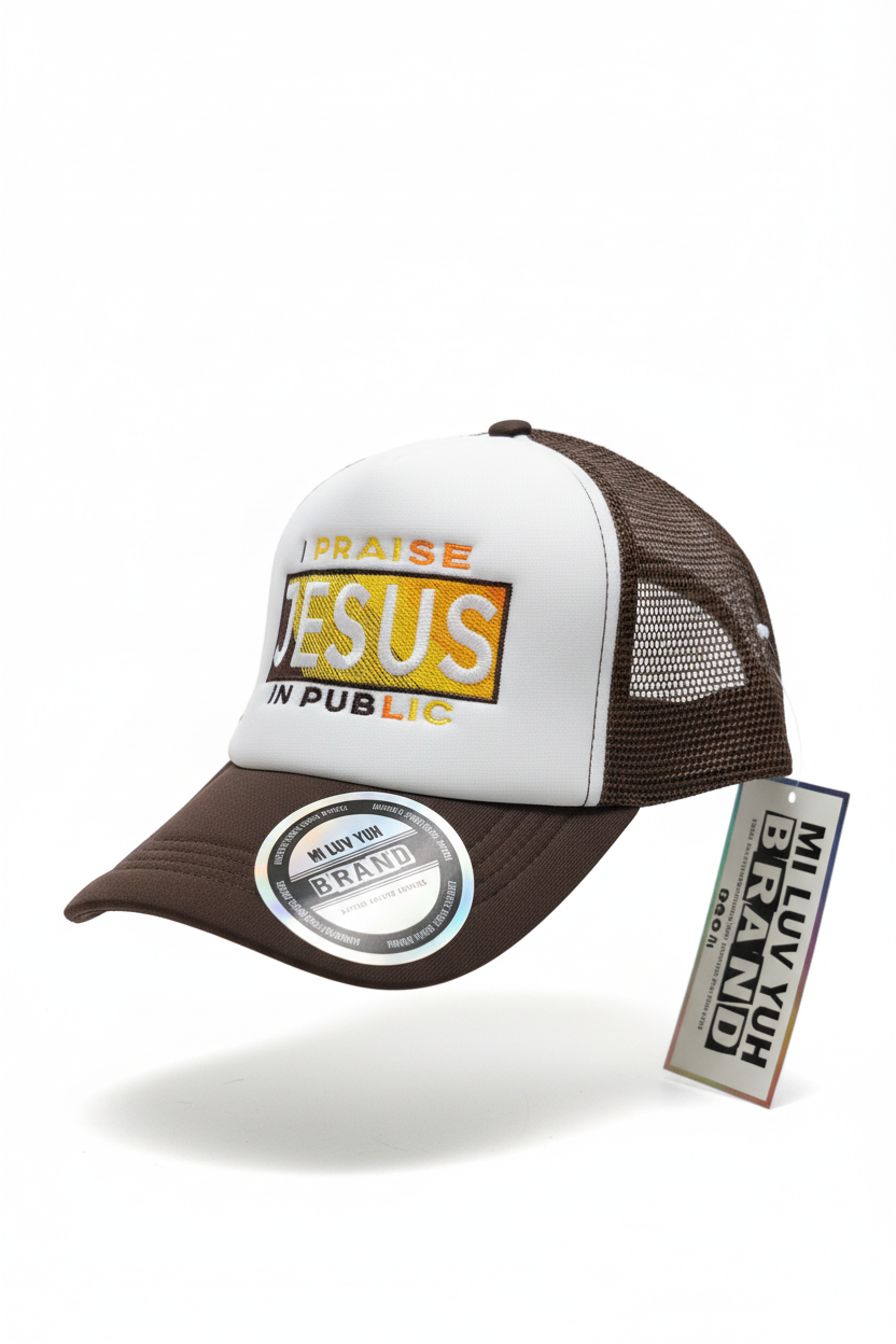 I Praise Jesus In Public cap