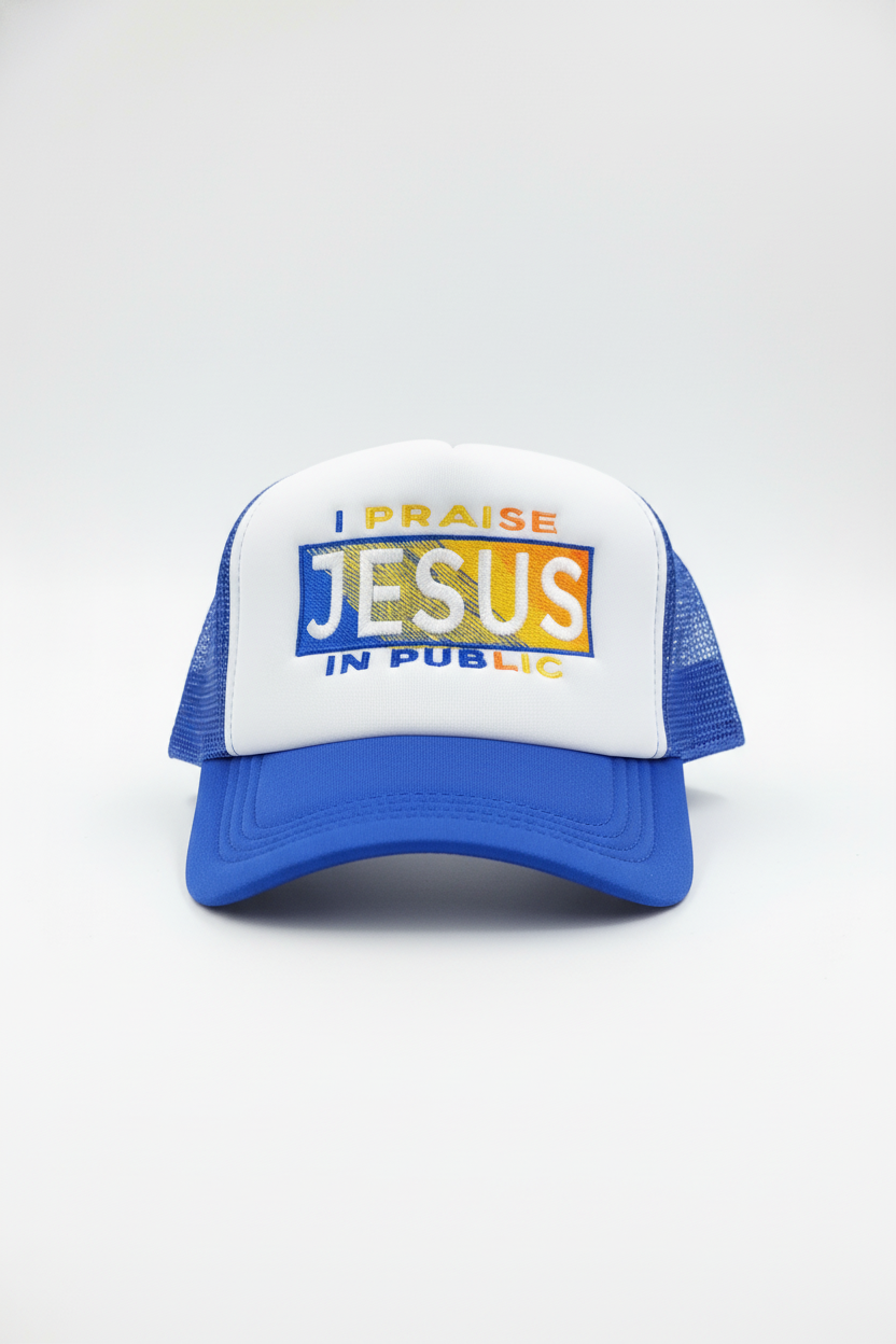 I Praise Jesus In Public cap