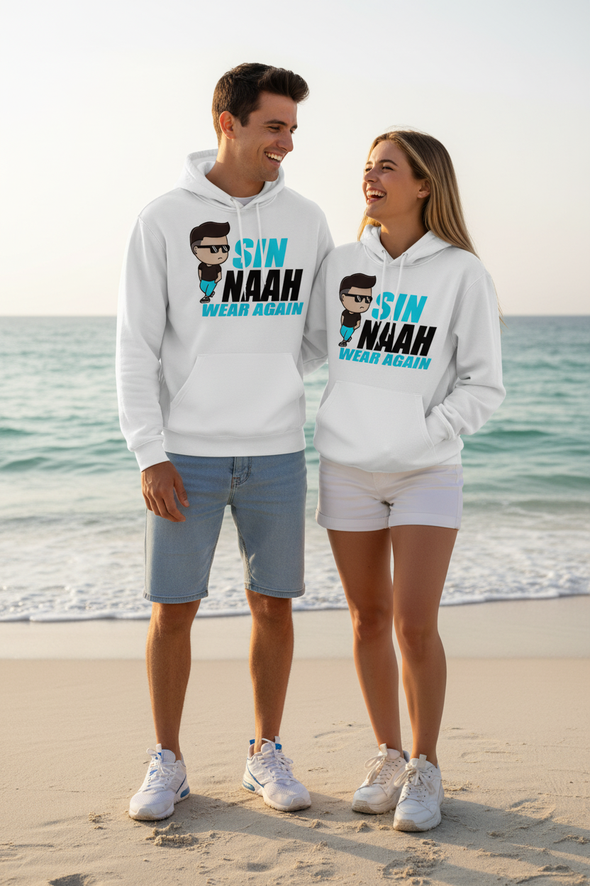Sin Naah Wear Again Hoddie