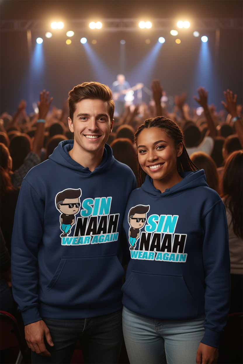 Sin Naah Wear Again Hoddie