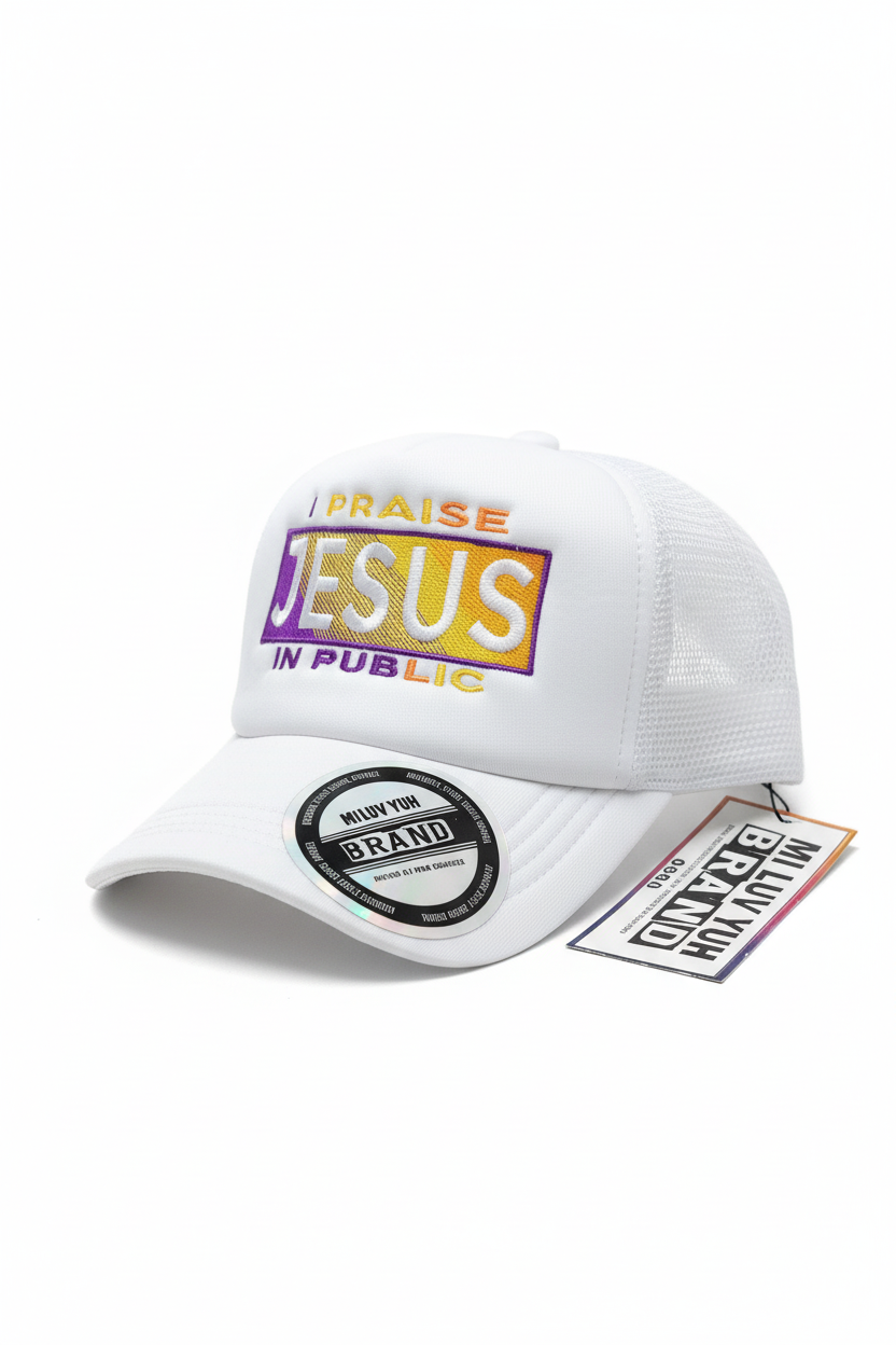 I Praise Jesus In Public cap