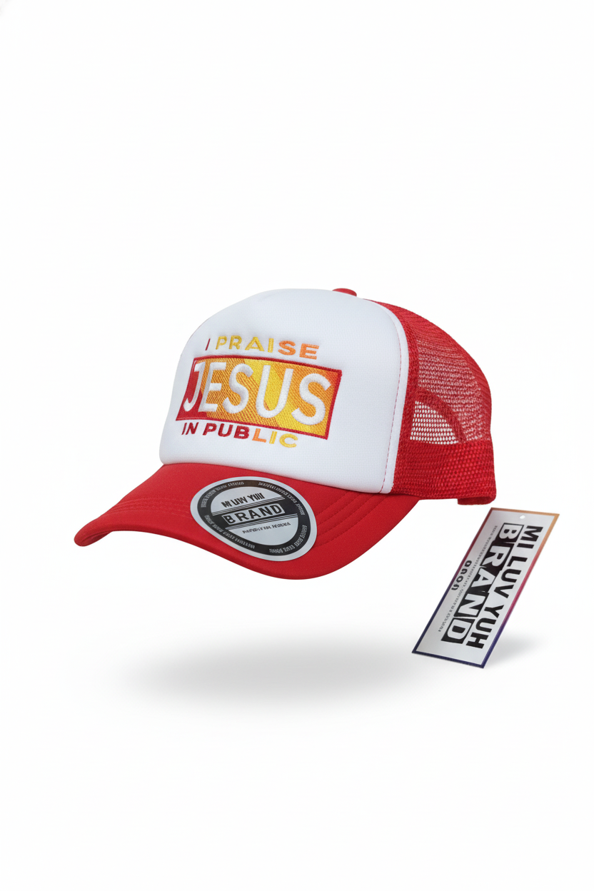 I Praise Jesus In Public cap