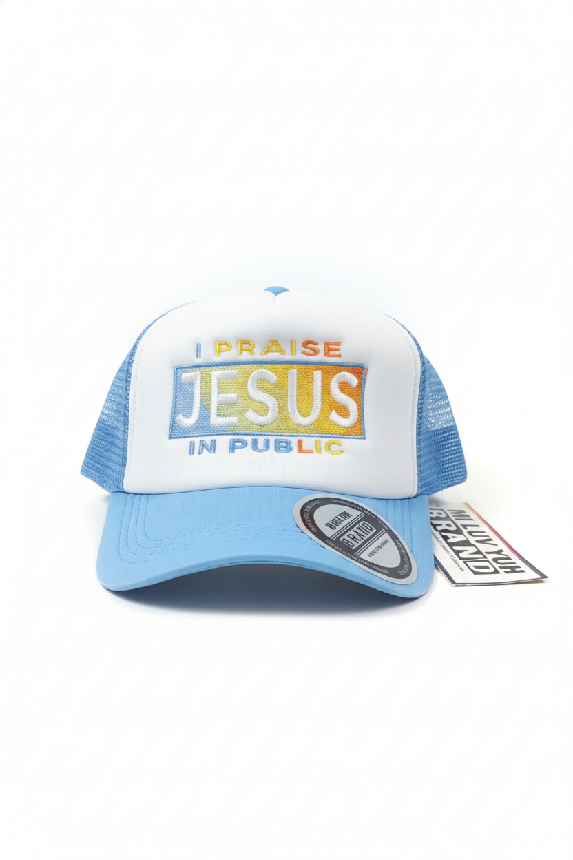 I Praise Jesus In Public cap