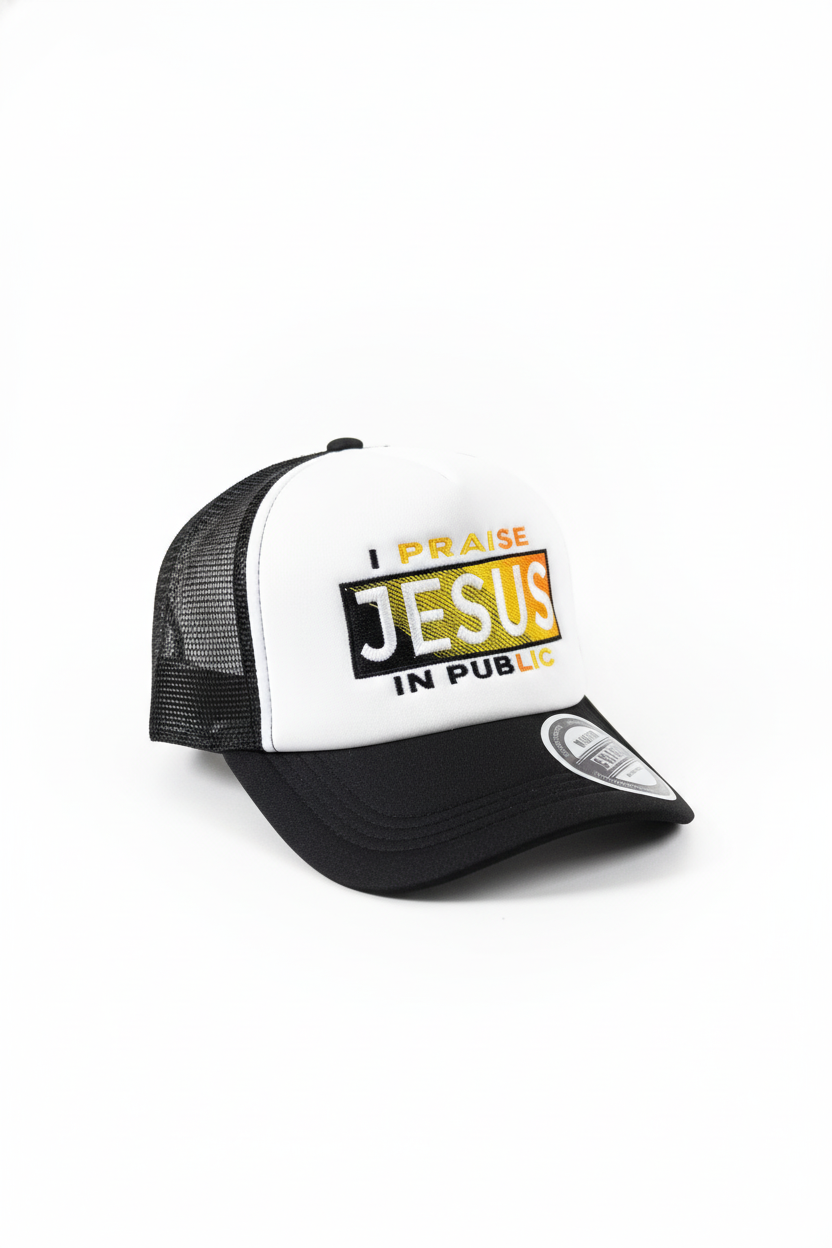 I Praise Jesus In Public cap