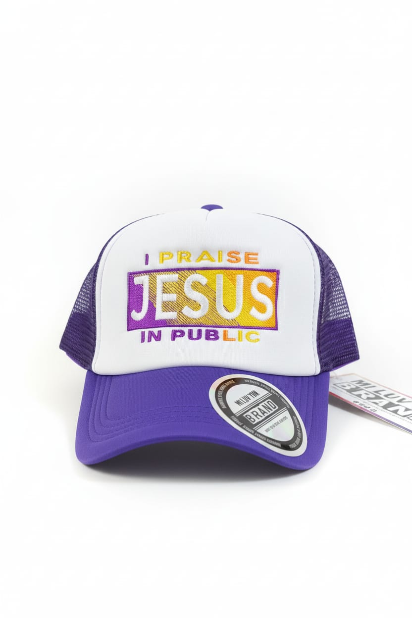 I Praise Jesus In Public cap